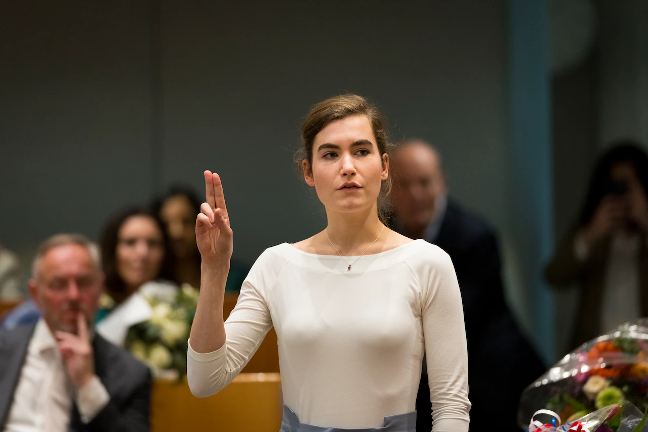 FvD-lijsttrekker Lidewij de Vos